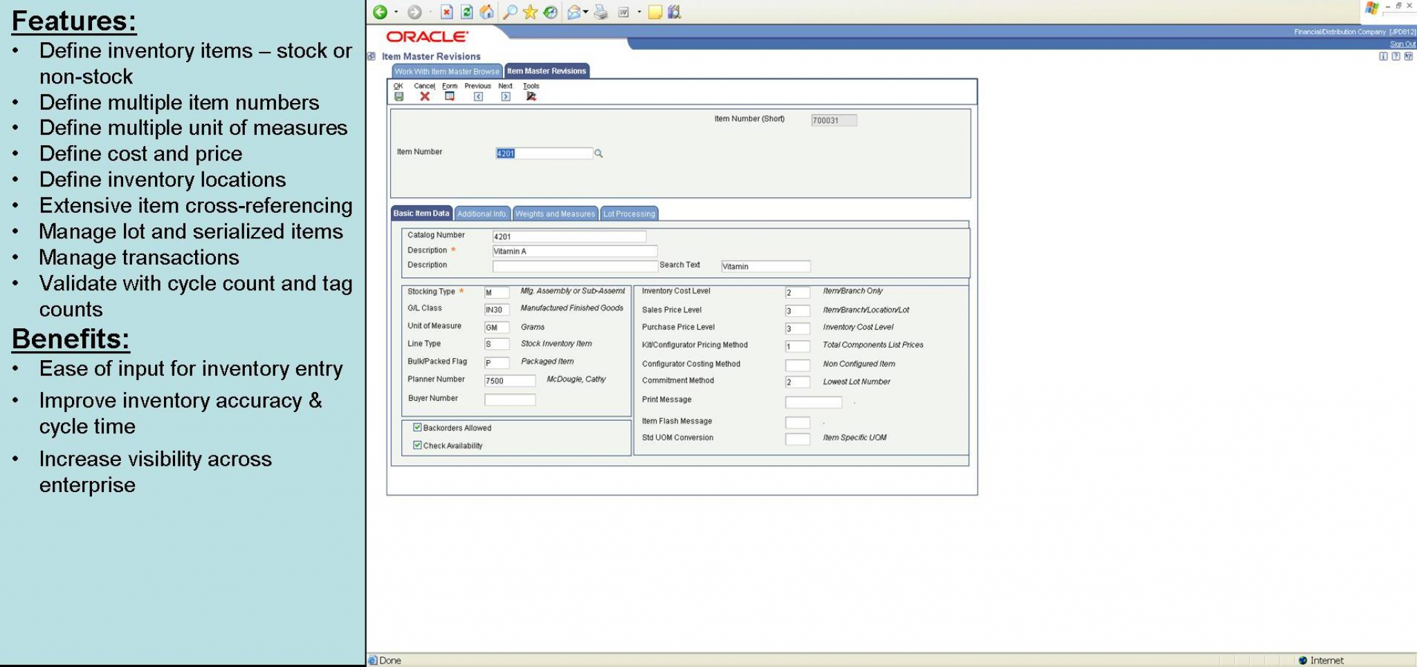 Oracle JD Edwards Distribution Reviews 2024 Pricing & Demo & Software