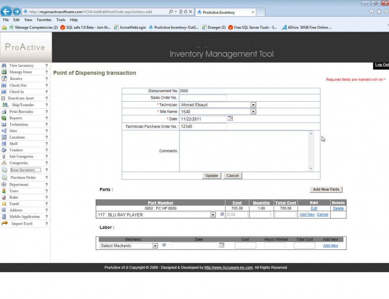 proactive inventory manager software review